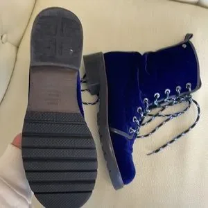 Stuart Weitzman | Shoes | Dark Blue Velvet Stuart Weitzman  display picture 1
